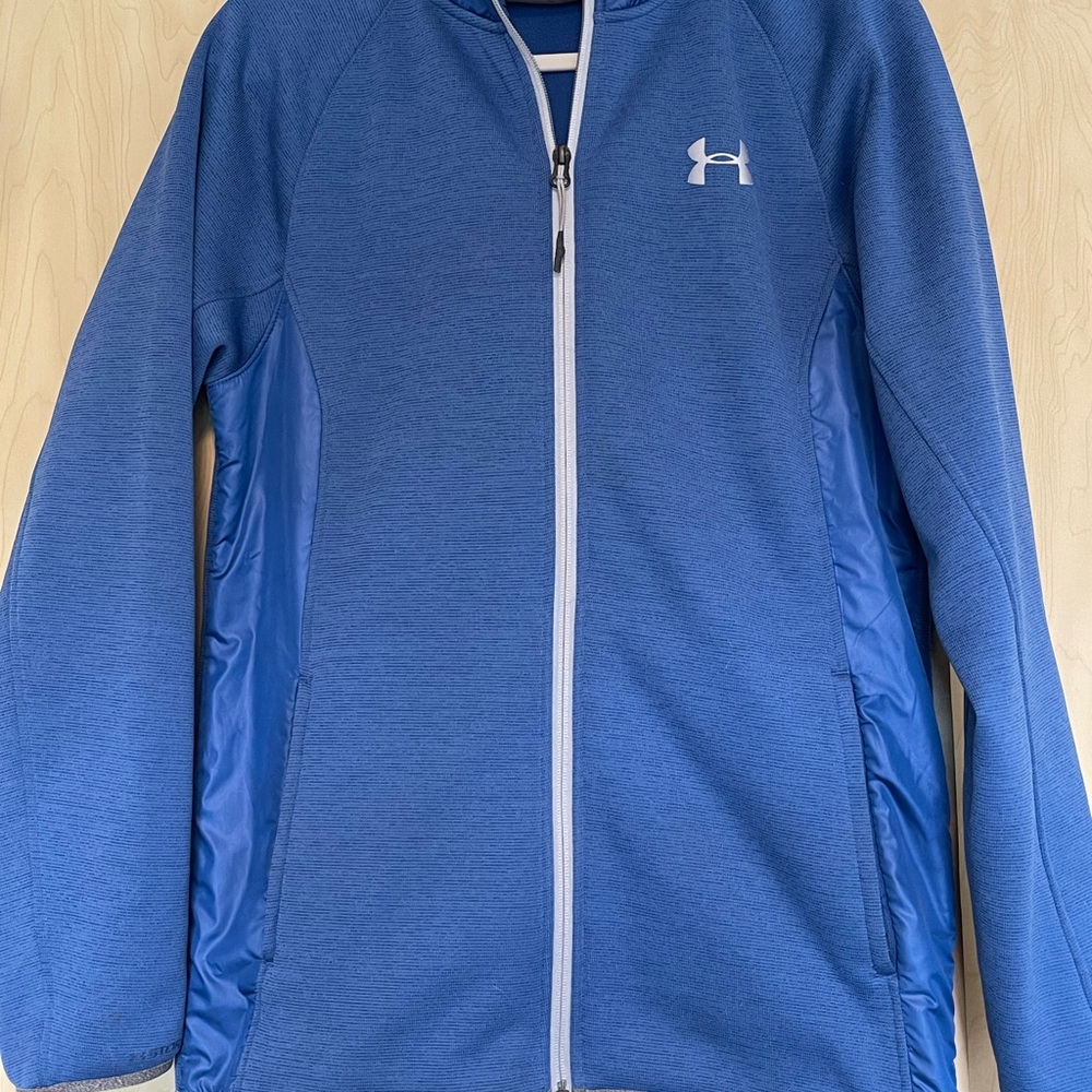 Under Armour Kids' Blue Full-Zip Puffer Jacket
